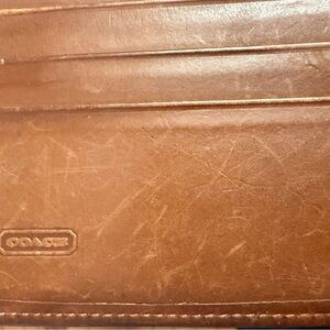 Coach Vintage Continental Leather Wallet Bifold Framed Kisslock